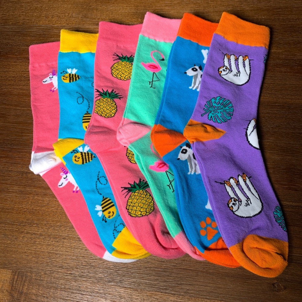 Woman’s men’s lot cute novelty socks